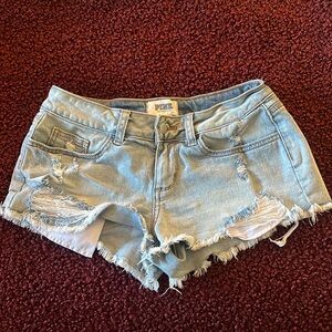 Victoria Secret Pink line Jean shorts (short!!).